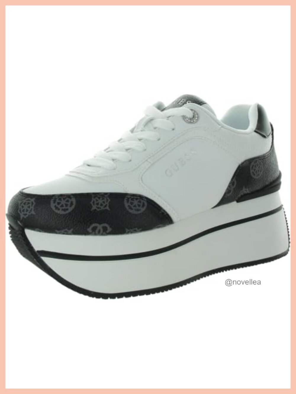Guess Camrio Chunky Platform Lace-Up Fashion Sneakers